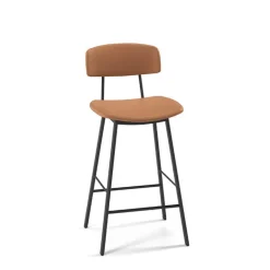 Amica Tabouret snack moderne en simili