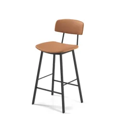 Amica Tabouret snack moderne en simili