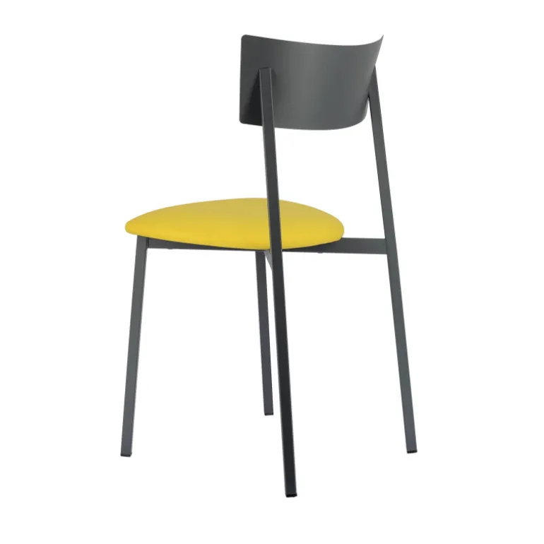 Anémone Carrier ® Chaise de cuisine contemporaine en métal fabriquée en France