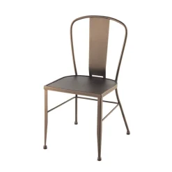 Antic Chaise vintage en métal