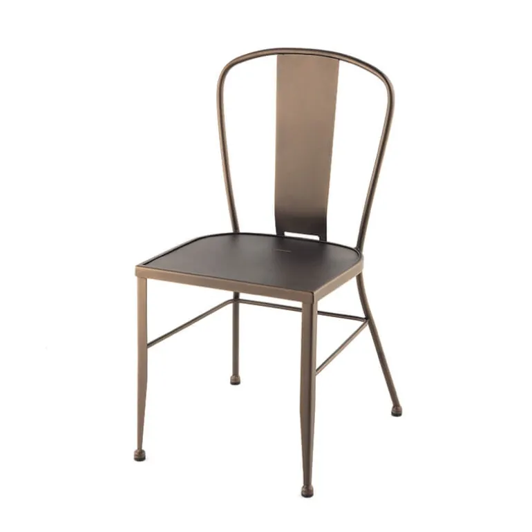 Antic Chaise vintage en métal