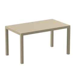 Ares Table de terrasse rectangulaire en résine