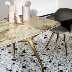 Arkos Sovet® Table design rectangulaire en céramique fabriquée en Italie