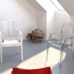 Arthur Fauteuil moderne en polycarbonate