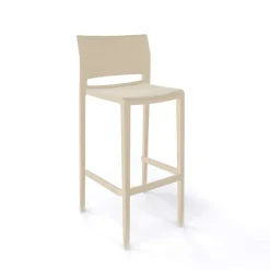 Bakhita Tabouret de bar moderne empilable