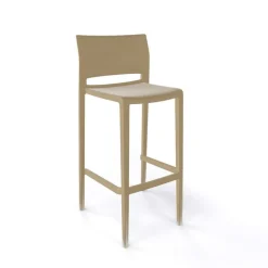 Bakhita Tabouret de bar moderne empilable