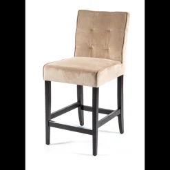 BarCarpe 2 Tabouret snack matelassé en tissu