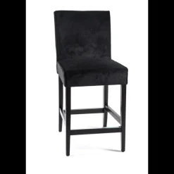 BarCarpe Tabouret snack en tissu et bois