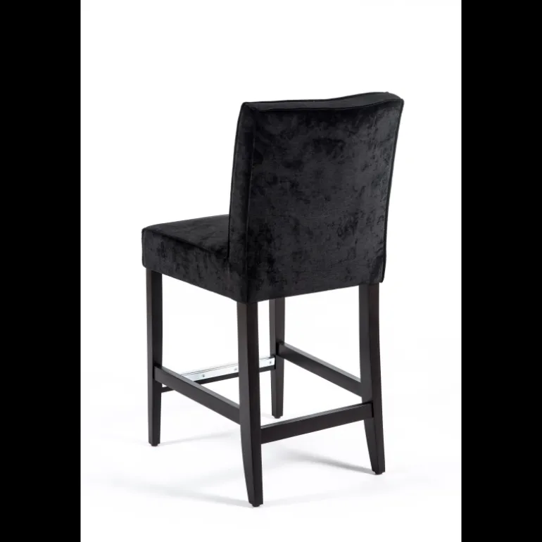 BarCarpe Tabouret snack en tissu et bois