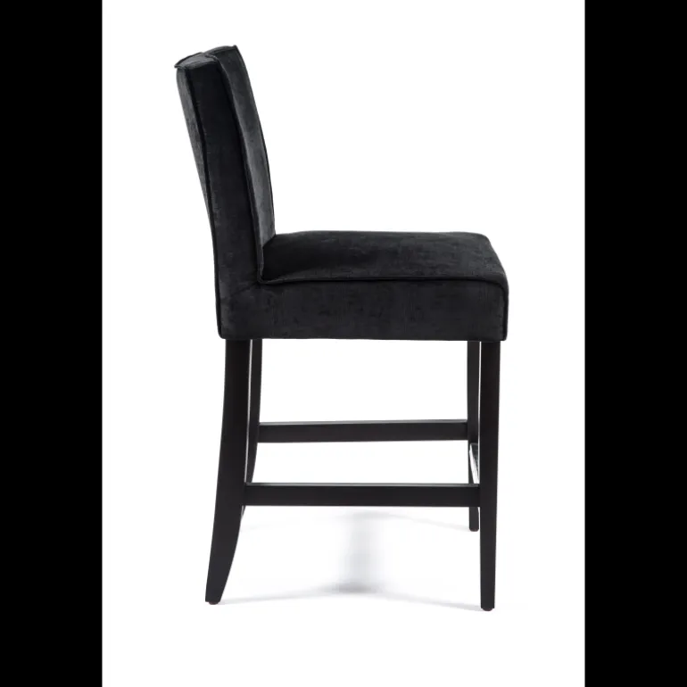 BarCarpe Tabouret snack en tissu et bois