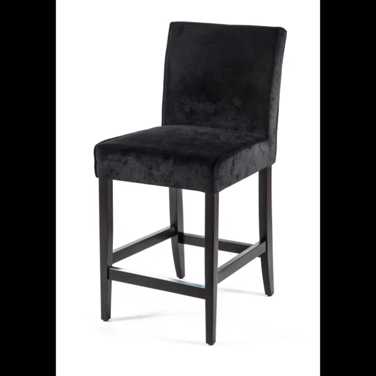 BarCarpe Tabouret snack en tissu et bois