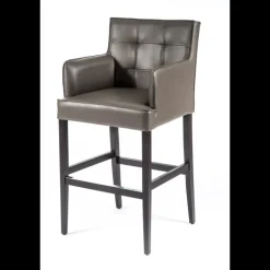 BarDiem 2 Tabouret de bar en synthétique et bois