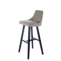 BarLars Tabouret de bar moderne avec pieds en bois