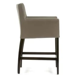 BarMatiz Tabouret snack avec dossier et accoudoirs en synthétique