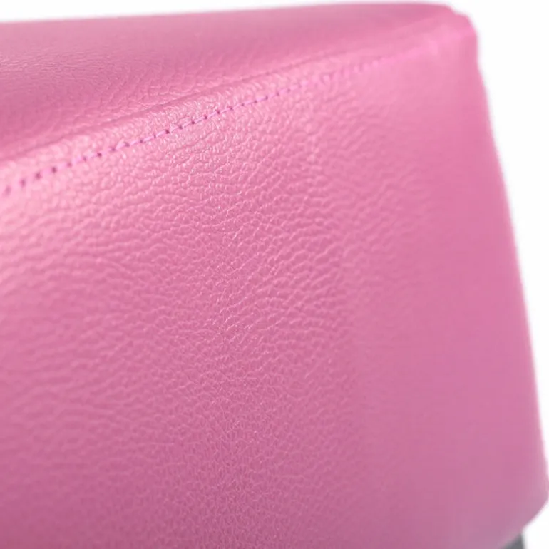 BarMax Tabouret de bar sans dossier en synthétique et bois