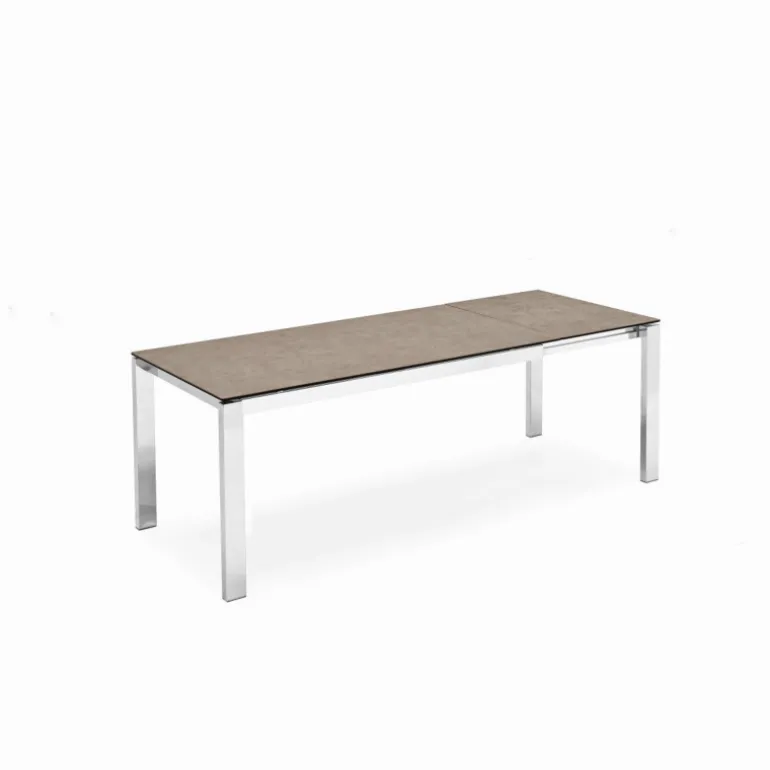 Baron Connubia® Table extensible en céramique et métal