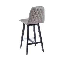 BarPandora diamant Tabouret snack scandinave avec pieds en bois