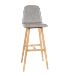 BarPandora diamant Tabouret de bar scandinave avec pieds en bois