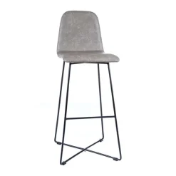 BarPandora diamant Tabouret de bar design scandinave avec pieds filaires noirs