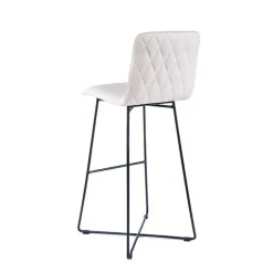 BarPlaza diamant Tabouret de bar design avec pieds filaires en métal