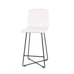 BarPlaza diamant Tabouret snack style scandinave avec pieds design en métal