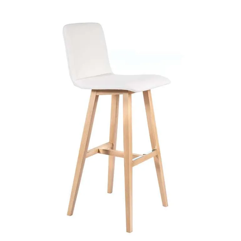 BarPlaza diamant Tabouret de bar scandinave avec pieds en bois
