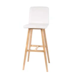 BarPlaza diamant Tabouret de bar scandinave avec pieds en bois