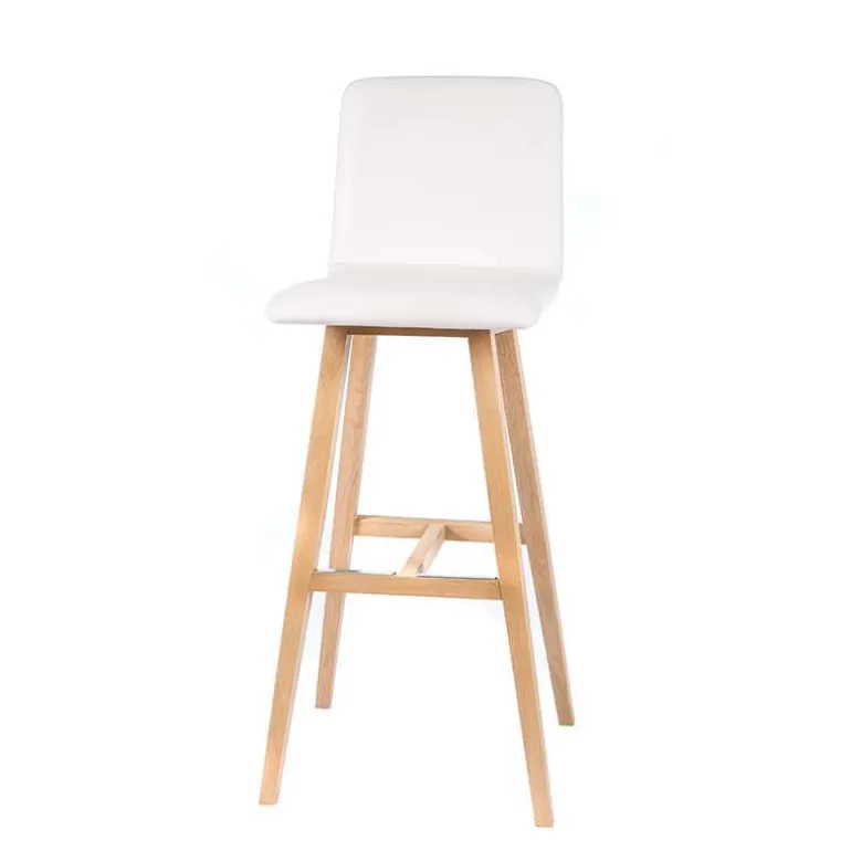BarPlaza diamant Tabouret de bar scandinave avec pieds en bois