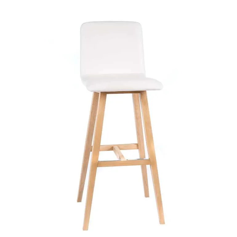 BarPlaza diamant Tabouret de bar scandinave avec pieds en bois