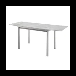 Basic Table de cuisine avec allonges