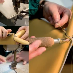 Bea Chaise contemporaine en cuir