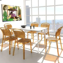 Bee Chaise moderne en polycarbonate