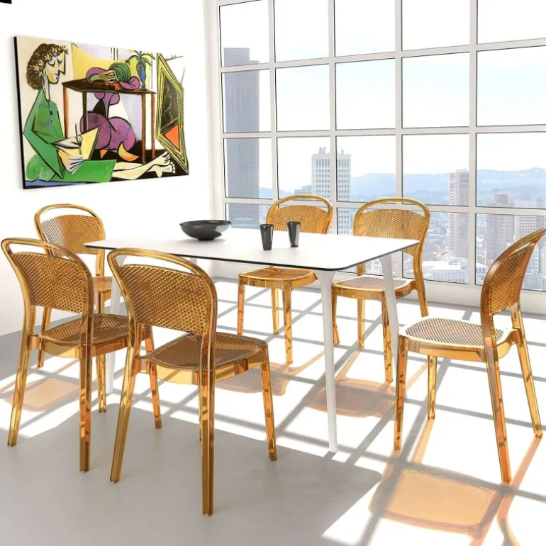 Bee Chaise moderne en polycarbonate