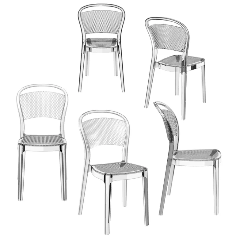 Bee Chaise moderne en polycarbonate