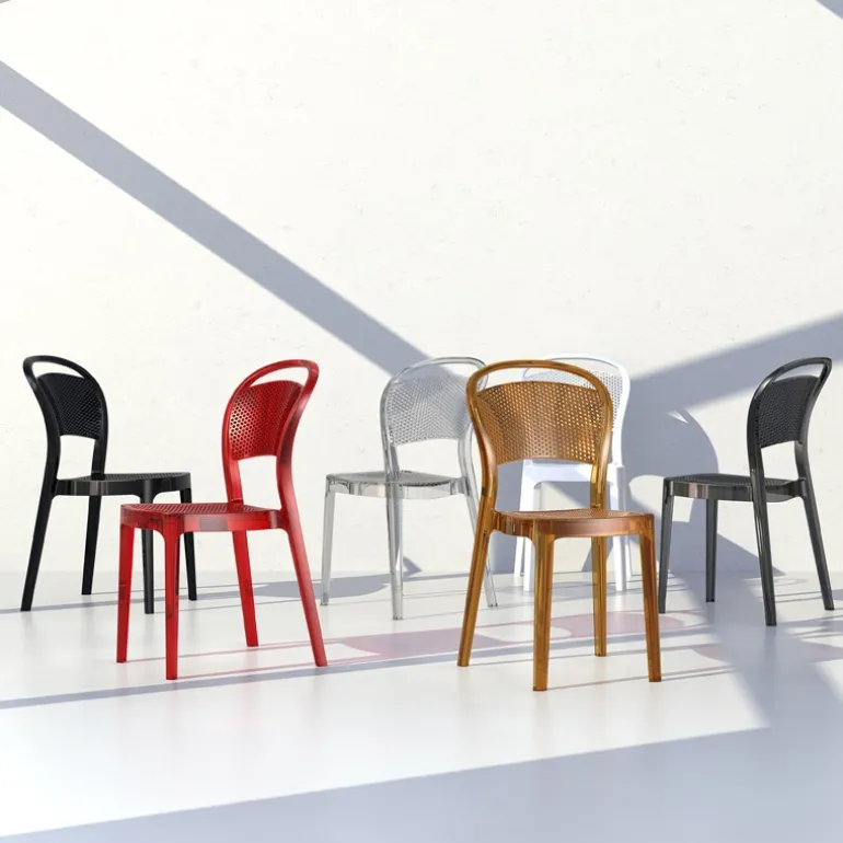 Bee Chaise moderne en polycarbonate