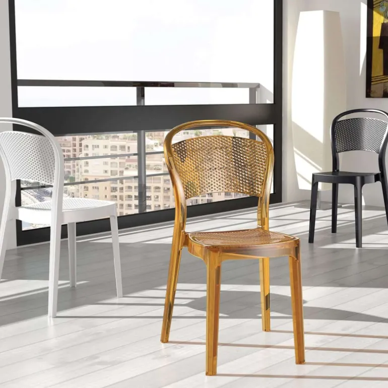 Bee Chaise moderne en polycarbonate