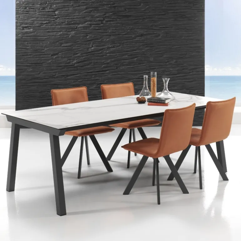 Benidorm Moblibérica® Table moderne en céramique