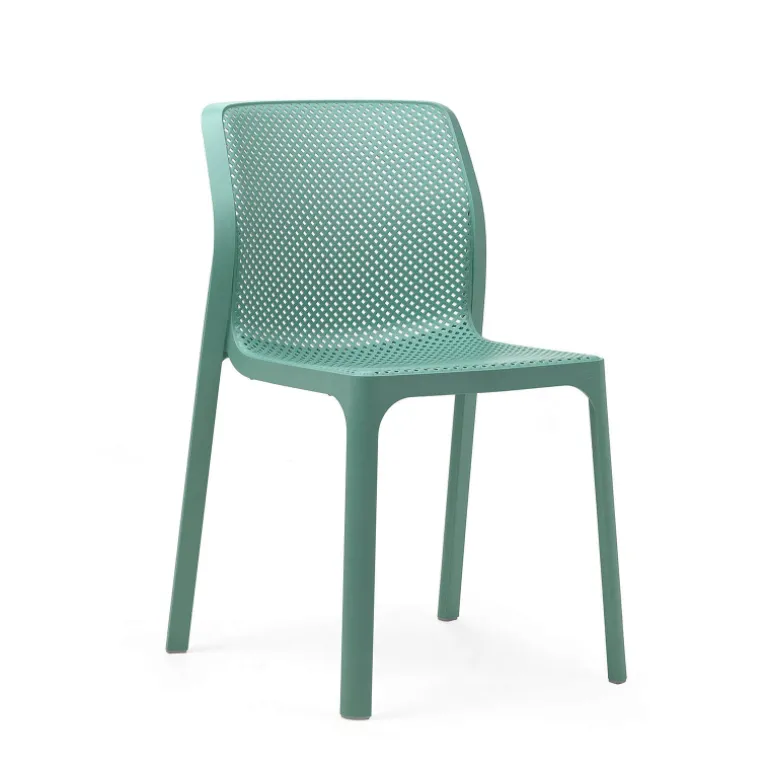 Bit Chaise moderne empilable en polypropylène