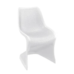 Bloom Chaise design ajourée en polypropylène