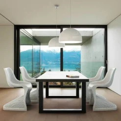 Bloom Chaise design ajourée en polypropylène