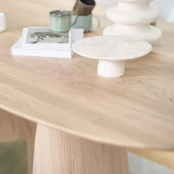 Blossom Mobitec® Table design en bois avec bords arrondis