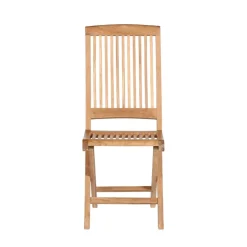 BodiniChaise de jardin pliante en teck massif