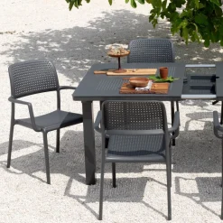 Bora Fauteuil de jardin en polypropylène