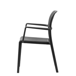 Bora Fauteuil empilable en polypropylène