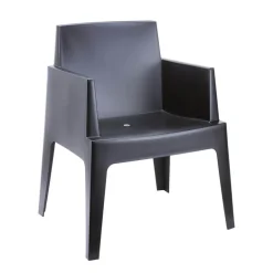 Box Fauteuil de terrasse moderne en polypropylène