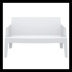 Box Sofa Banquette de jardin en polypropylène