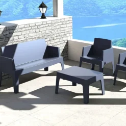 Box Table basse de jardin en polypropylène