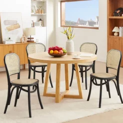 BrasserieChaise bistrot en bois et cannage