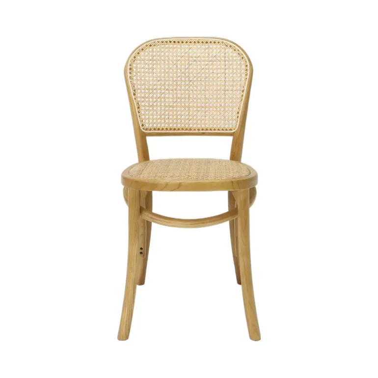 BrasserieChaise bistrot en bois et cannage