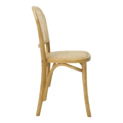 BrasserieChaise bistrot en bois et cannage